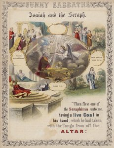 Jesaja und der Seraph von English School