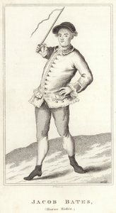 Jacob Bates, Pferdereiter von English School