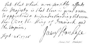 James (Earl Stanhope) von English School