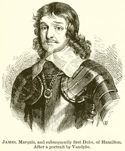 James, Marquis und später erster Herzog von Hamilton von English School