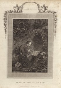 Jeremia betet zu Gott von English School