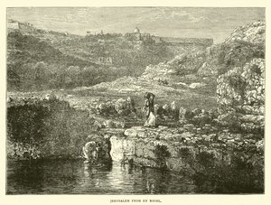 Jerusalem von En Rogel aus von English School