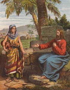 Jesus Christus und die Frau von Samaria von English School