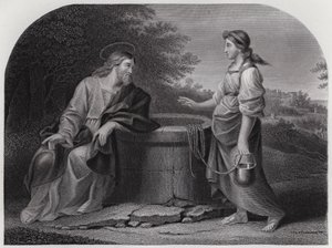 Jesus und die Samariterin von English School