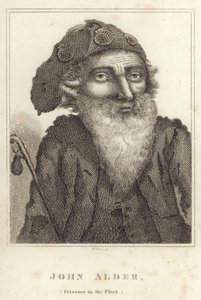 John Alder, Gefangener in der Fleet von English School