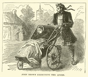 John Brown trainiert die Königin von English School