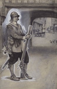 John Bunyan als Soldat von English School