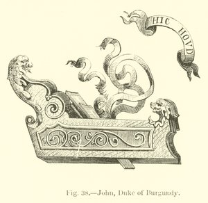 Johann, Herzog von Burgund von English School