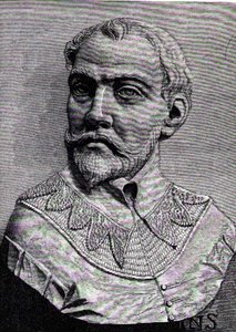 John Hawkins, Illustration aus Band III von Narrative and Critical History of America