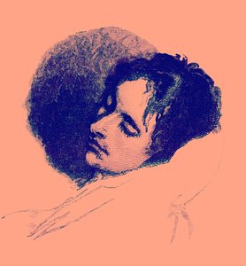 John Keats, Illustration aus Alt und Neu London von Edward Walford, veröffentlicht um 1880 von English School