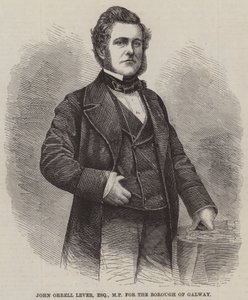 John Orrell Lever, Esquire, MP für den Bezirk Galway (Stich) von English School