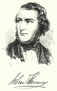 John Thomas, der bekannte Bildhauer und Modellierer (Gravur) von English School