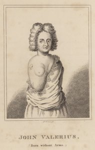 John Valerius, Geboren ohne Arme