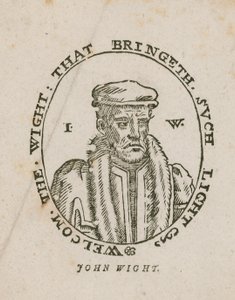 John Wight - Willkommen der Wight, der solches Licht bringt von English School