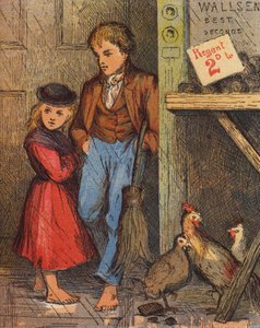 John und Nelly suchen Schutz von English School