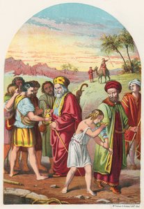 Joseph wird von seinen Brüdern verkauft von English School