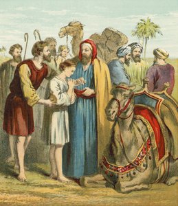 Joseph wird von seinen Brüdern als Sklave verkauft von English School