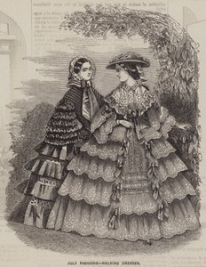Juli-Moden, Spazierkleider von English School