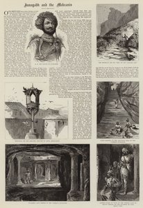 Junagadh und die Mekranis (Gravur) von English School