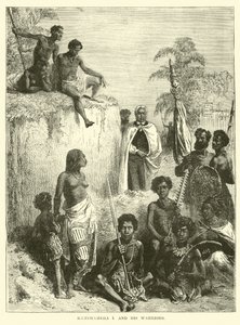Kamehameha I. und seine Krieger von English School