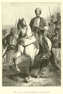 Kara Fatima, kurdische Häuptlingsfrau, und ihre Suite von English School