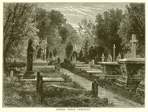 Kensal Green Friedhof von English School