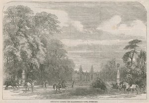 Kensington Gardens, die Coalbrookdale Gates, Rotten Row, London von English School