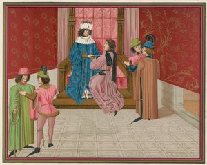 König Edward IV und Richard Herzog von Gloucester von English School