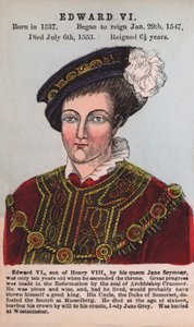 König Eduard VI. von English School