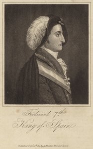 König Ferdinand VII. von Spanien von English School