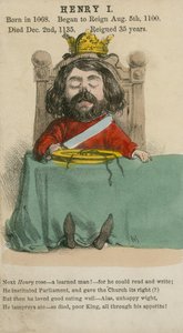 König Heinrich I. (Aquatinta) von English School