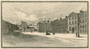 Kings Bench-Gefängnis, London von English School