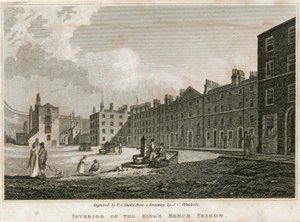 Kings Bench-Gefängnis, London von English School