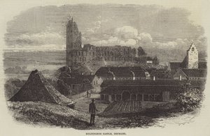 Schloss Koldinghus, Dänemark (Gravur) von English School