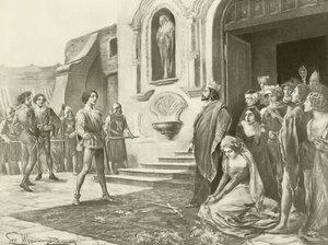 La Favorita, Akt III Szene xii (Gravur) von English School