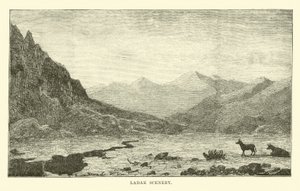Ladakh-Landschaft von English School