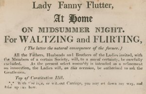 Lady Fanny Flutter von English School