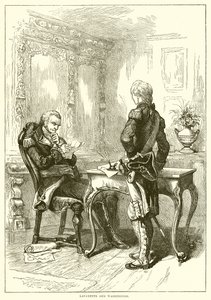 Lafayette und Washington von English School