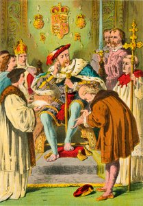Lambert vor Heinrich VIII. von English School