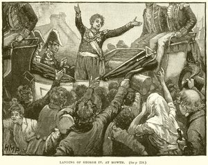 Landung von George IV in Howth
