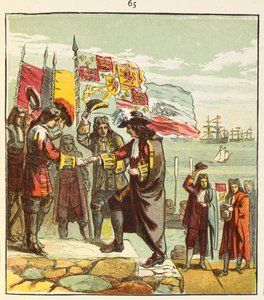 Landung von Wilhelm von Oranien am 5. November 1688 in England
