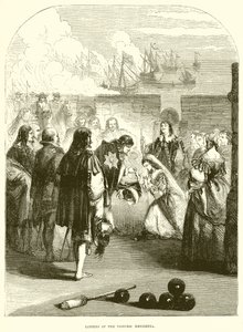 Landung der Prinzessin Henrietta von English School