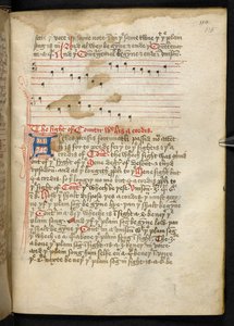 Ein Band, sauber auf Pergament geschrieben im fünfzehnten Jahrhundert, und enthält alte und sehr interessante Abhandlungen über Musik von verschiedenen Autoren. von English School