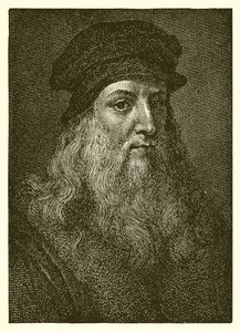 Leonardo da Vinci von English School