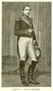 Leopold I., König der Belgier von English School