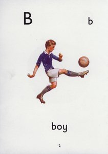 Buchstabe B, Junge von English School