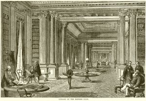Bibliothek des Reform Clubs von English School