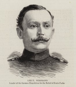 Leutnant Wissmann (Gravur) von English School
