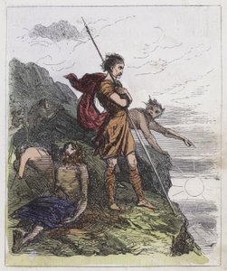 Llewellyn in den Bergen von English School
