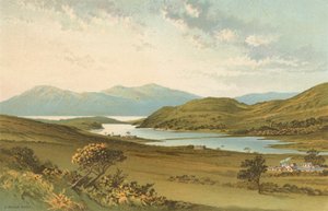 Loch Fad, Bute - Arran in der Ferne von English School